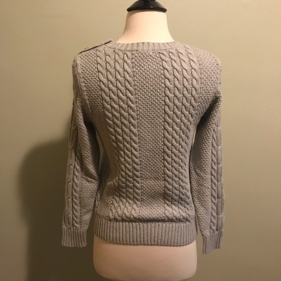 LL Bean Grey Sweater - Picture 2 of 4